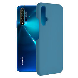 Husa Huawei Nova 5T Techsuit Soft Edge Silicone, albastru