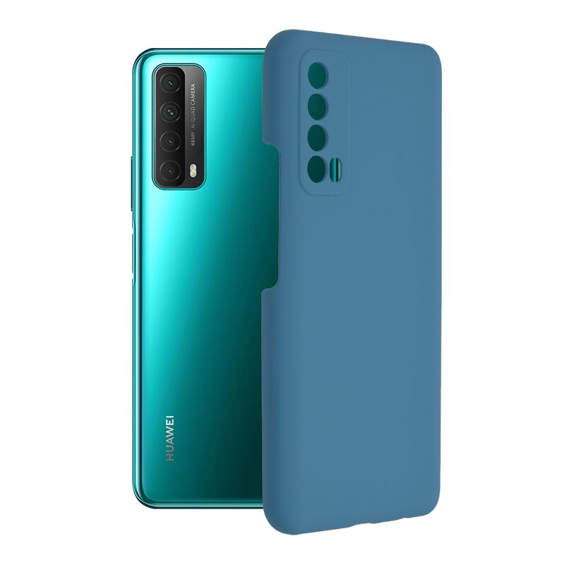 Husa Huawei P Smart 2021 Techsuit Soft Edge Silicone, albastru