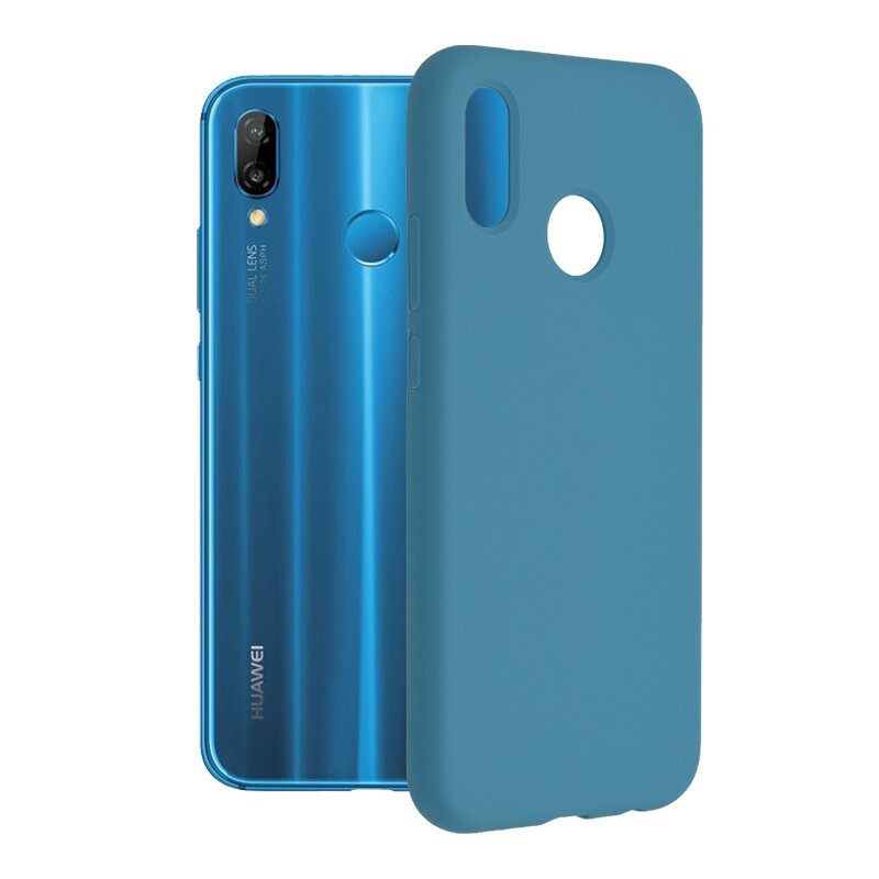 Husa Huawei P20 Lite Techsuit Soft Edge Silicone, albastru