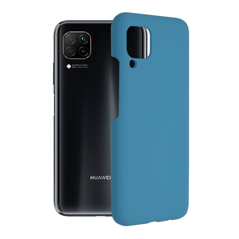 Husa Huawei P40 Lite Techsuit Soft Edge Silicone, albastru