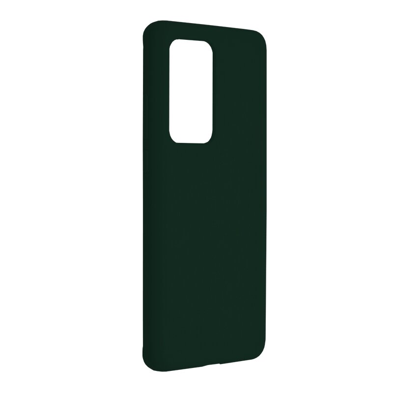 Husa Huawei P40 Pro Techsuit Soft Edge Silicone, verde inchis