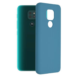 Husa Motorola Moto G9 Play Techsuit Soft Edge Silicone, albastru