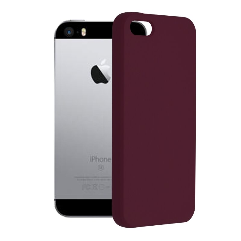 Husa iPhone 5 / 5s / SE Techsuit Soft Edge Silicone, violet