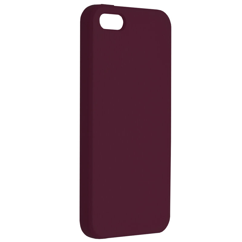 Husa iPhone 5 / 5s / SE Techsuit Soft Edge Silicone, violet