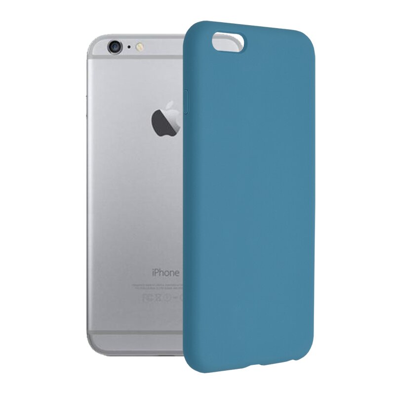 Husa iPhone 6 Plus / 6s Plus Techsuit Soft Edge Silicone, albastru