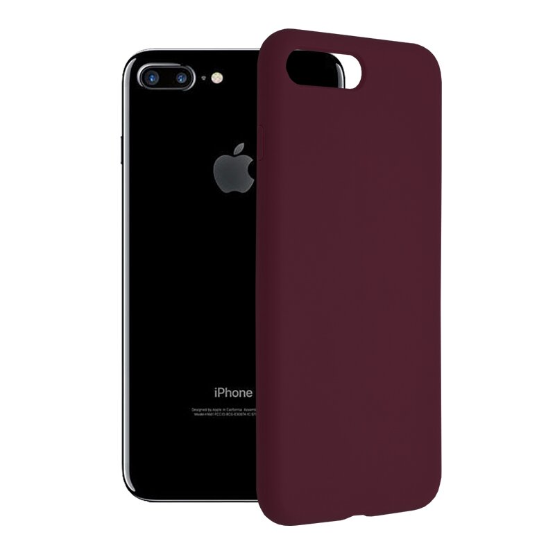 Husa iPhone 7 Plus Techsuit Soft Edge Silicone, violet