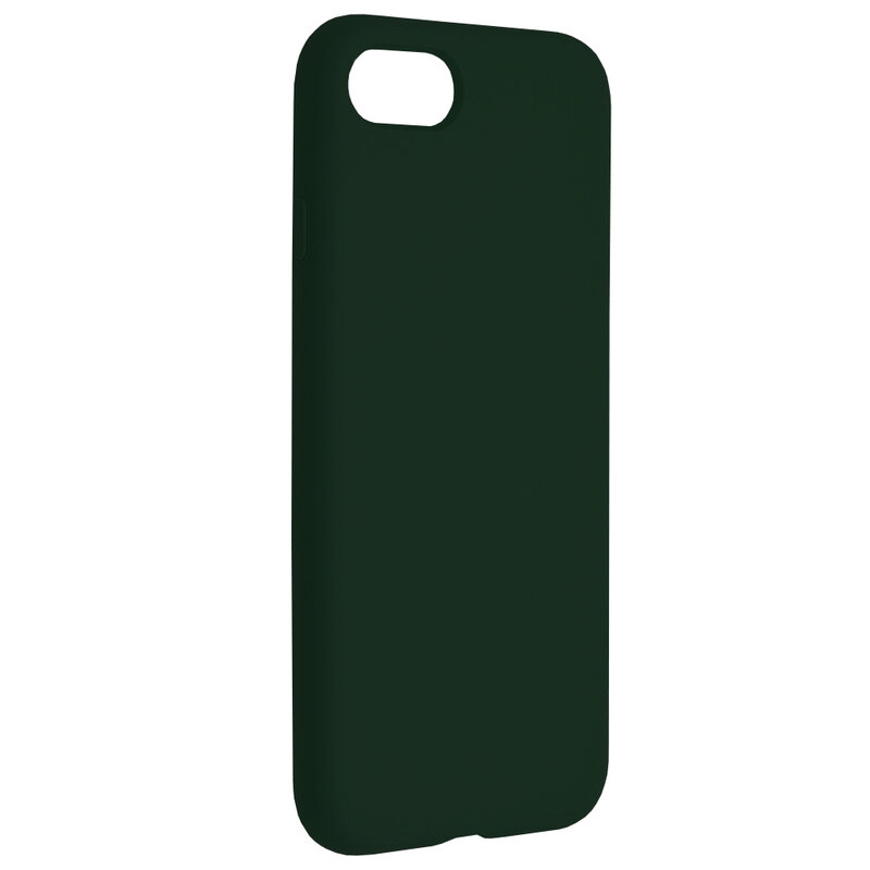 Husa iPhone 7 Techsuit Soft Edge Silicone, verde inchis