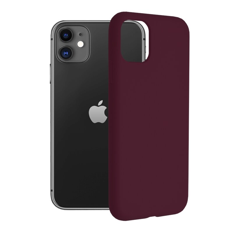 Husa iPhone 11 Techsuit Soft Edge Silicone, violet