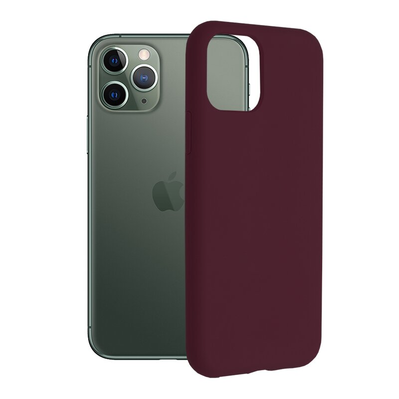 Husa iPhone 11 Pro Techsuit Soft Edge Silicone, violet