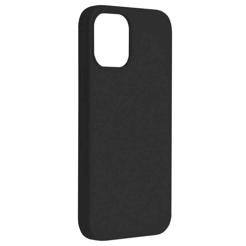 Husa iPhone 12 mini Techsuit Soft Edge Silicone, negru