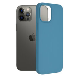 Husa iPhone 12 Pro Max Techsuit Soft Edge Silicone, albastru