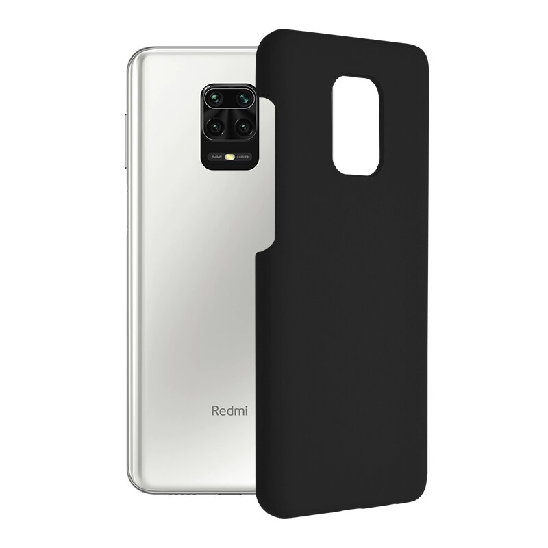 Husa Xiaomi Redmi Note 9S Techsuit Soft Edge Silicone, negru