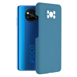 Husa Xiaomi Poco X3 Techsuit Soft Edge Silicone, albastru