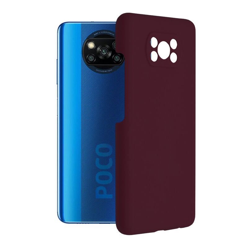 Husa Xiaomi Poco X3 Techsuit Soft Edge Silicone, violet