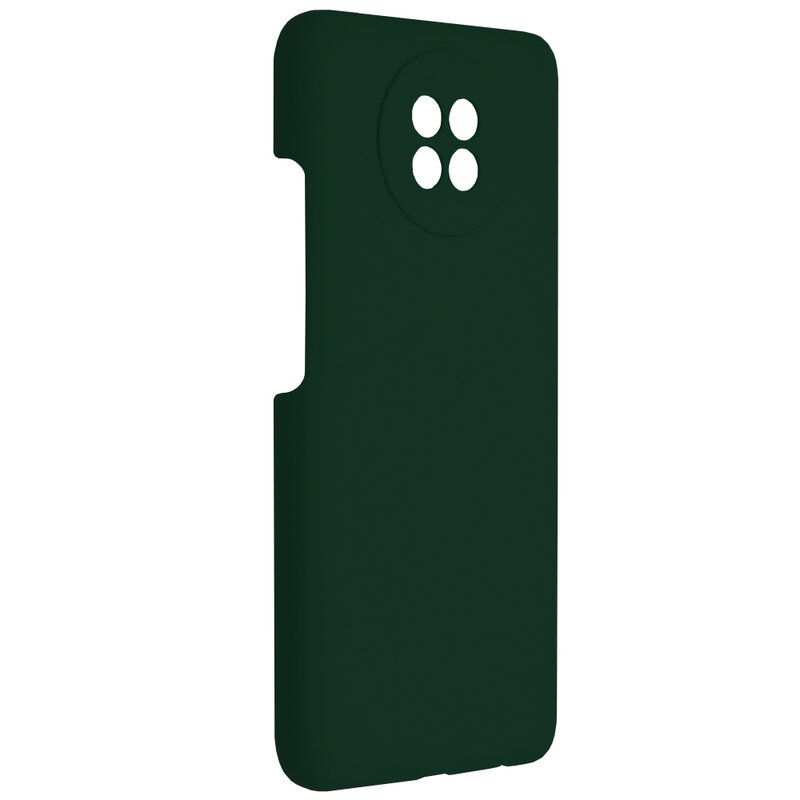 Husa Xiaomi Redmi Note 9T 5G Techsuit Soft Edge Silicone, verde inchis