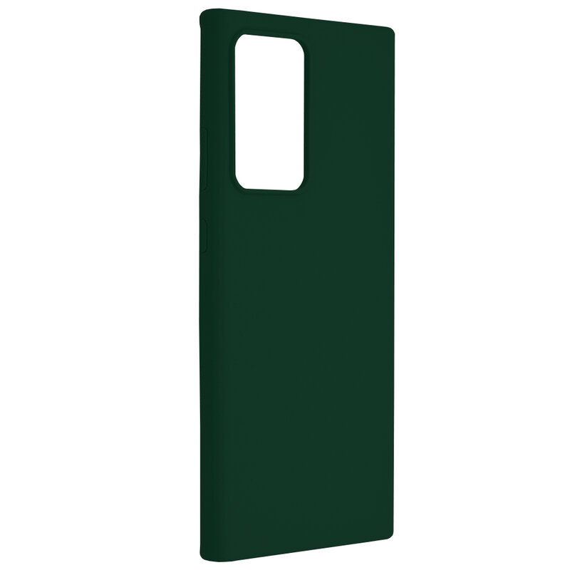 Husa Samsung Galaxy Note 20 Ultra Techsuit Soft Edge Silicone, verde inchis