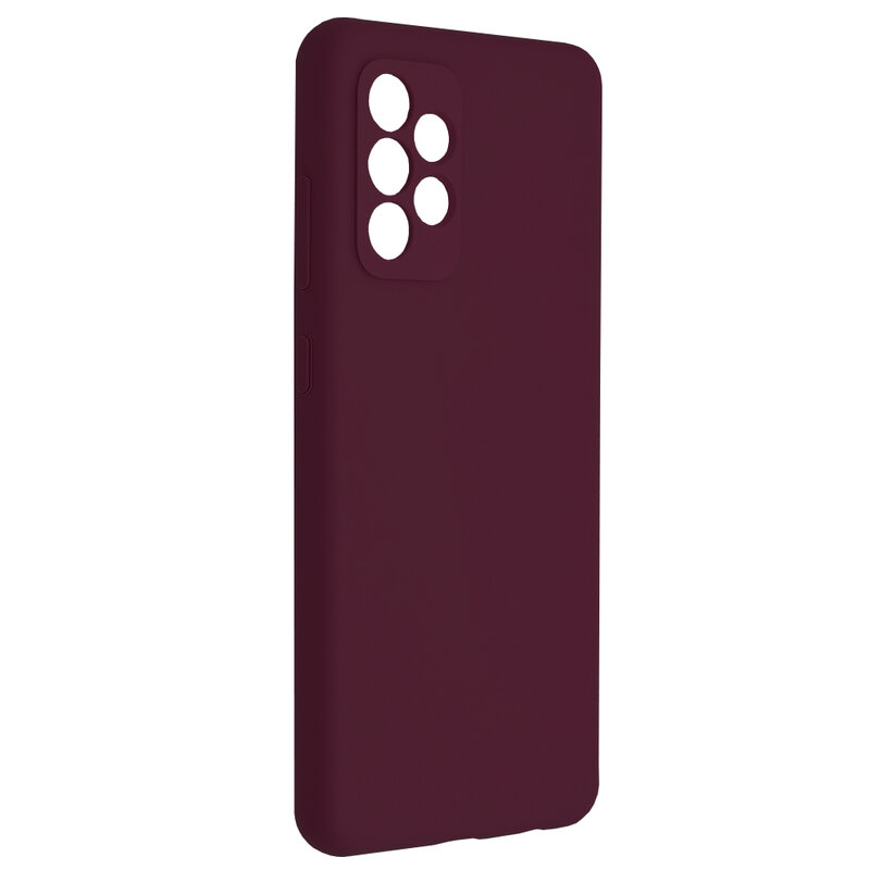 Husa Samsung Galaxy A72 4G Techsuit Soft Edge Silicone, violet