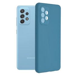 Husa Samsung Galaxy A52 5G Techsuit Soft Edge Silicone, albastru