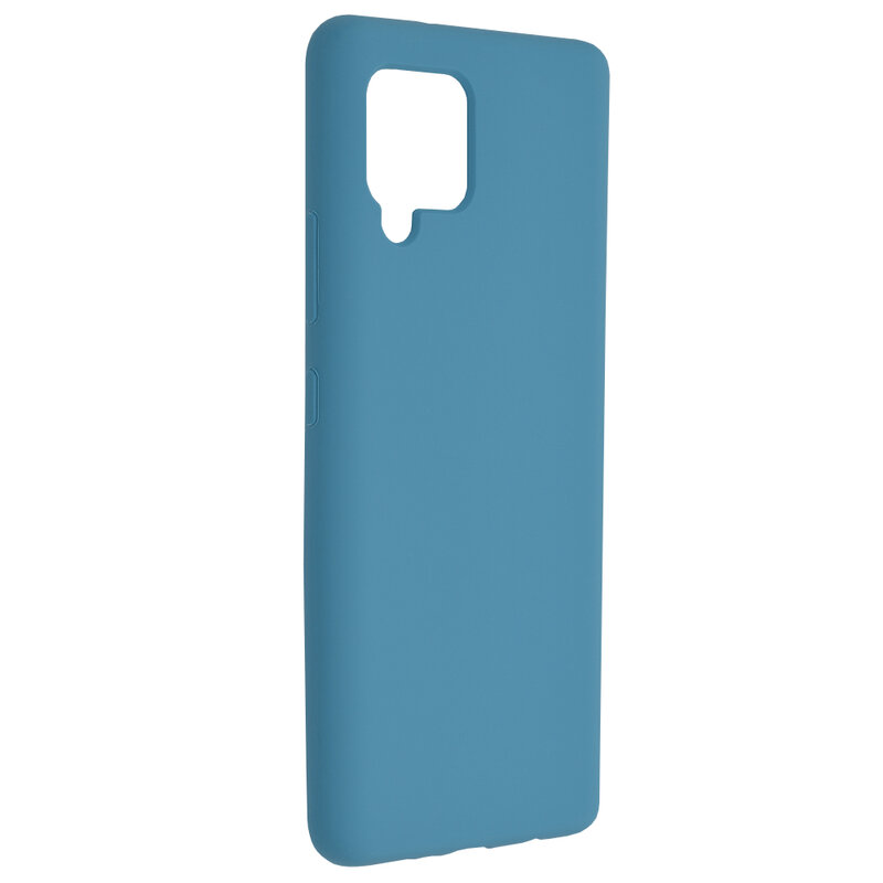 Husa Samsung Galaxy A42 5G Techsuit Soft Edge Silicone, albastru