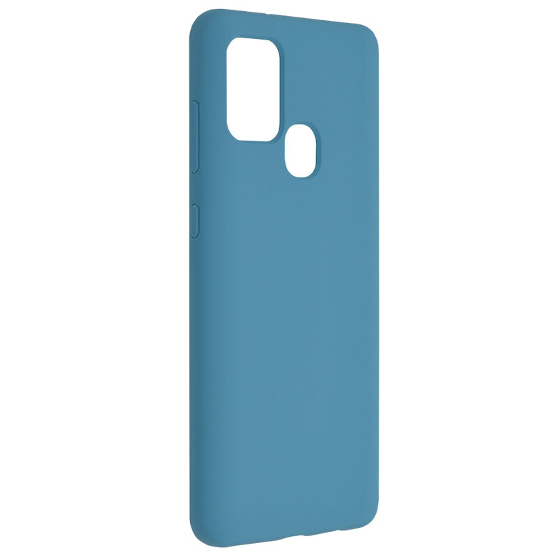 Husa Samsung Galaxy A21s Techsuit Soft Edge Silicone, albastru