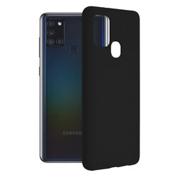Husa Samsung Galaxy A21s Techsuit Soft Edge Silicone, negru