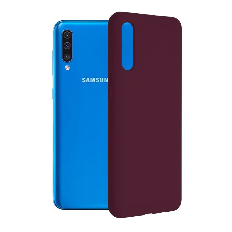 Husa Samsung Galaxy A50 Techsuit Soft Edge Silicone, violet