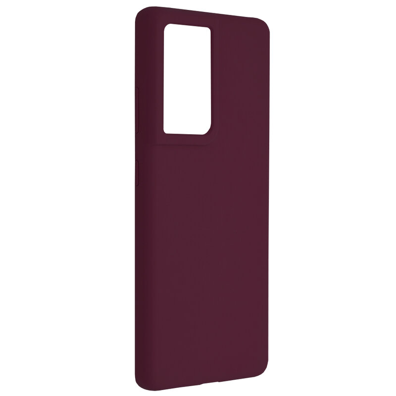 Husa Samsung Galaxy S21 Ultra 5G Techsuit Soft Edge Silicone, violet