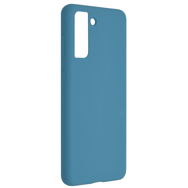 Husa Samsung Galaxy S21 5G Techsuit Soft Edge Silicone, albastru