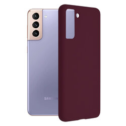Husa Samsung Galaxy S21 5G Techsuit Soft Edge Silicone, violet