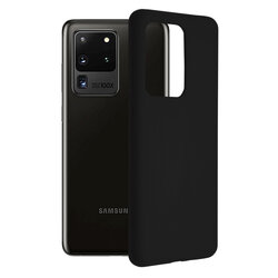 Husa Samsung Galaxy S20 Ultra Techsuit Soft Edge Silicone, negru