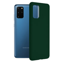 Husa Samsung Galaxy S20 Plus Techsuit Soft Edge Silicone, verde inchis