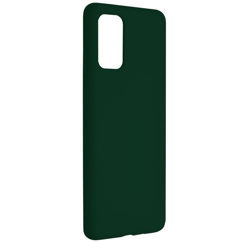 Husa Samsung Galaxy S20 Plus 5G Techsuit Soft Edge Silicone, verde inchis