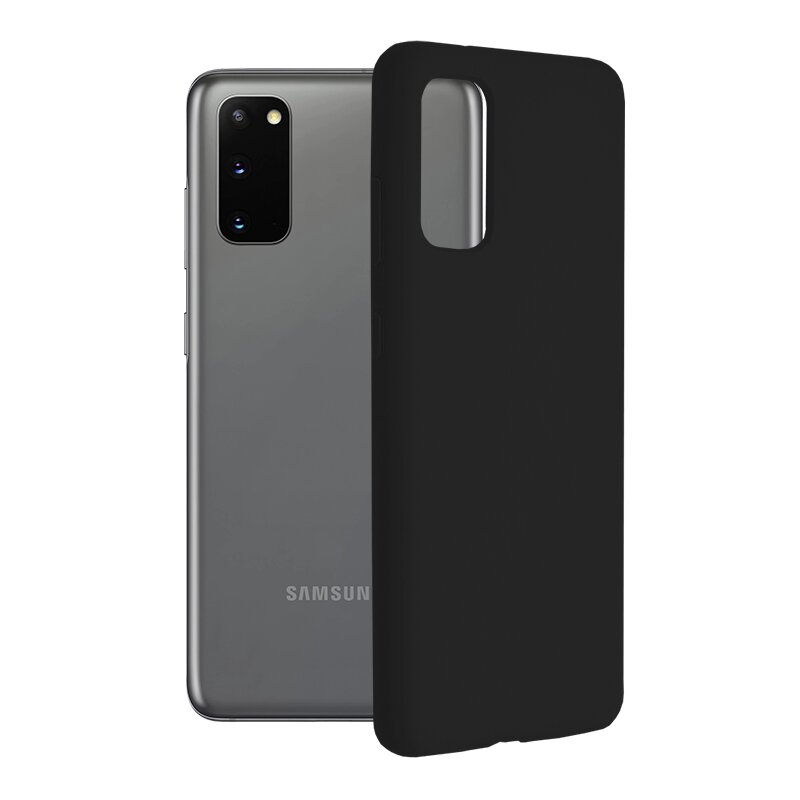 Husa Samsung Galaxy S20 Techsuit Soft Edge Silicone, negru