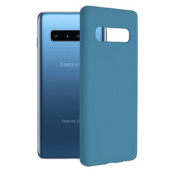 Husa Samsung Galaxy S10 Techsuit Soft Edge Silicone, albastru