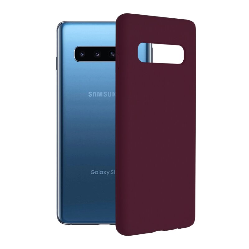 Husa Samsung Galaxy S10 Techsuit Soft Edge Silicone, violet