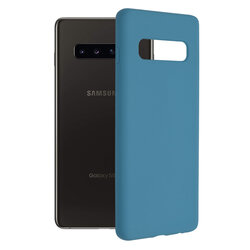 Husa Samsung Galaxy S10 Plus Techsuit Soft Edge Silicone, albastru