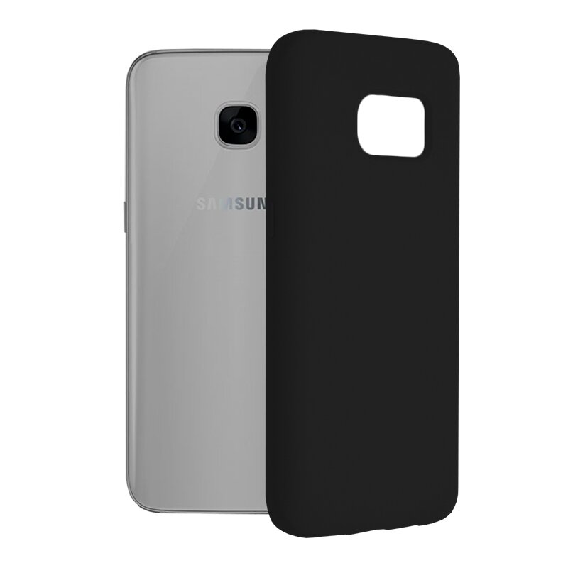 Husa Samsung Galaxy S7 Techsuit Soft Edge Silicone, negru