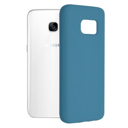 Husa Samsung Galaxy S7 Edge Techsuit Soft Edge Silicone, albastru
