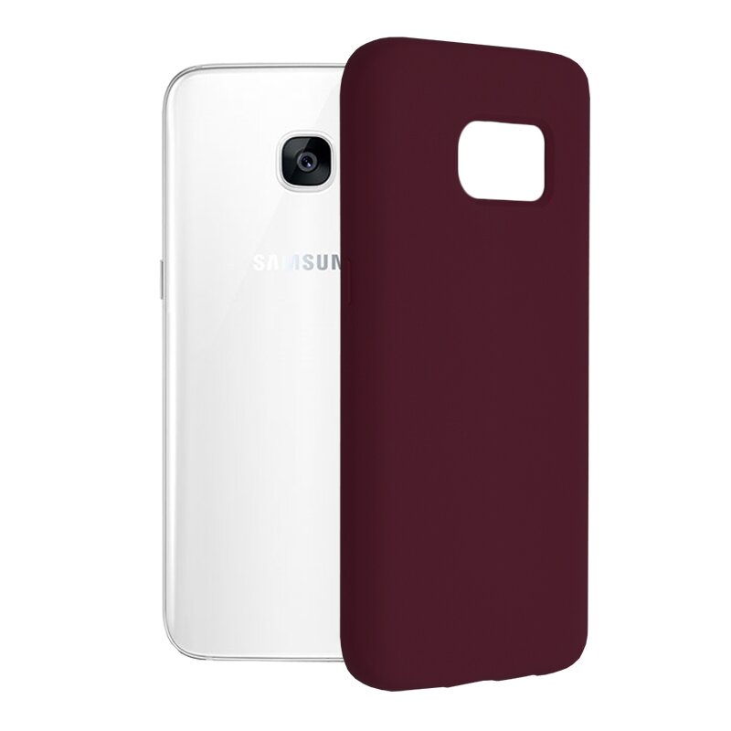 Husa Samsung Galaxy S7 Edge Techsuit Soft Edge Silicone, violet