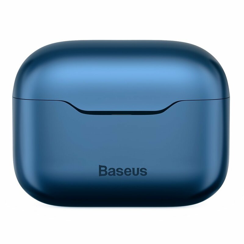 Casti wireless in-ear Baseus, TWS earbuds, noise cancellation, albastru, NGS1P-03