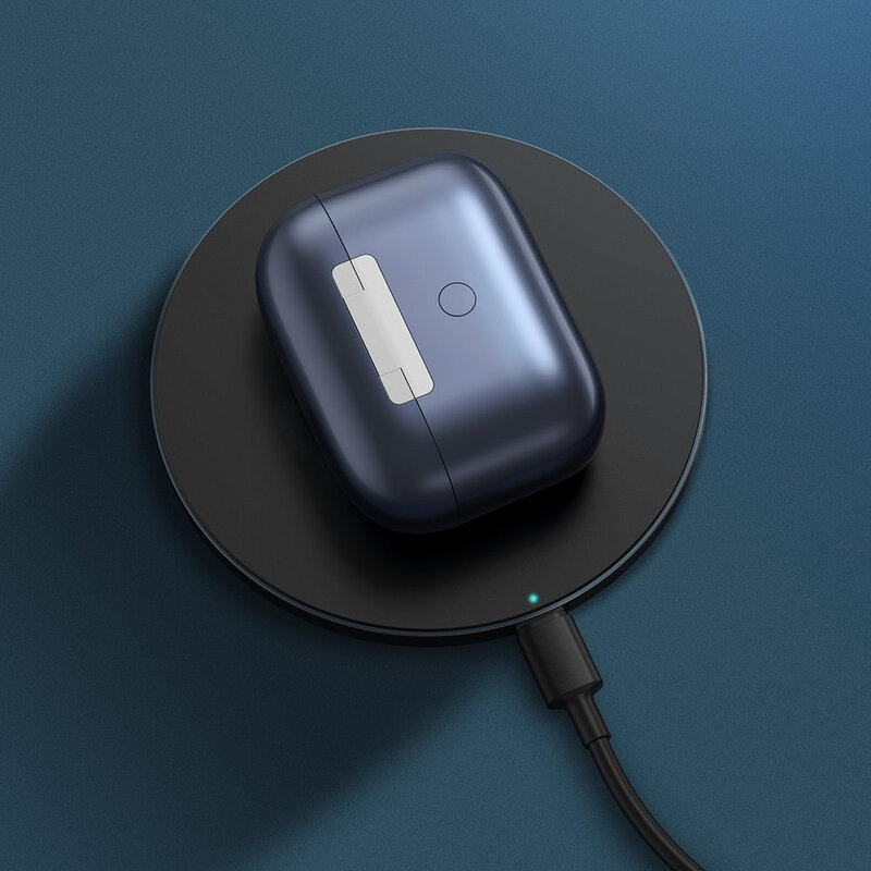 Casti wireless in-ear Baseus, TWS earbuds, noise cancellation, gri, NGS1P-0A