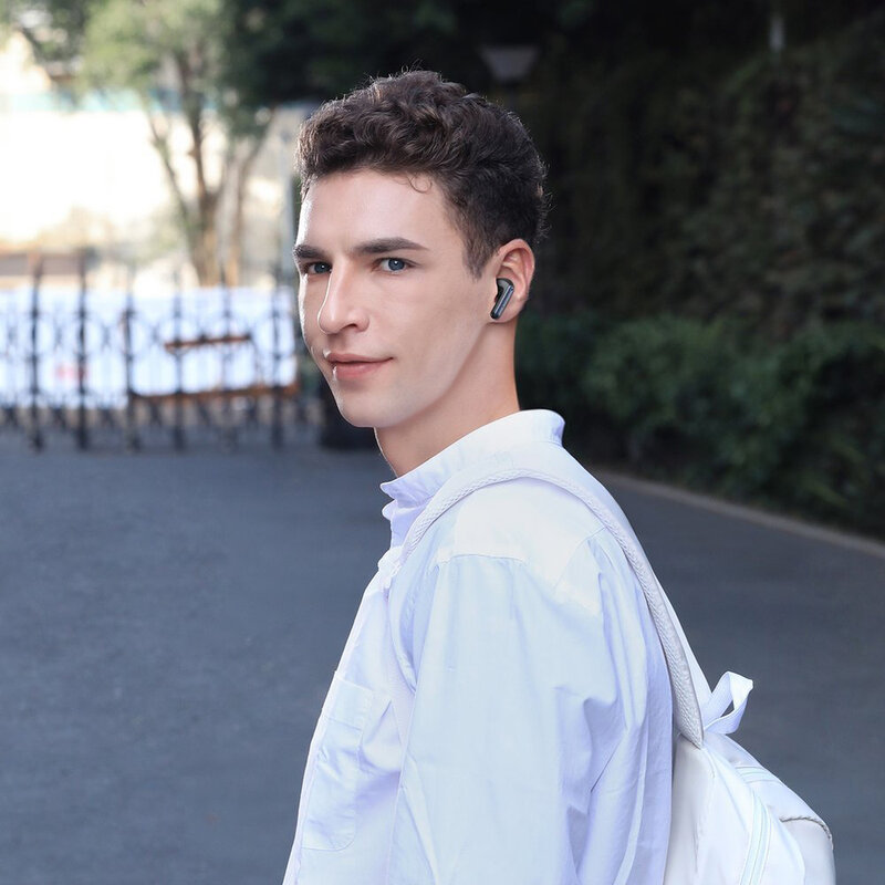 Casti wireless in-ear Baseus, TWS earbuds, noise cancellation, gri, NGS1P-0A