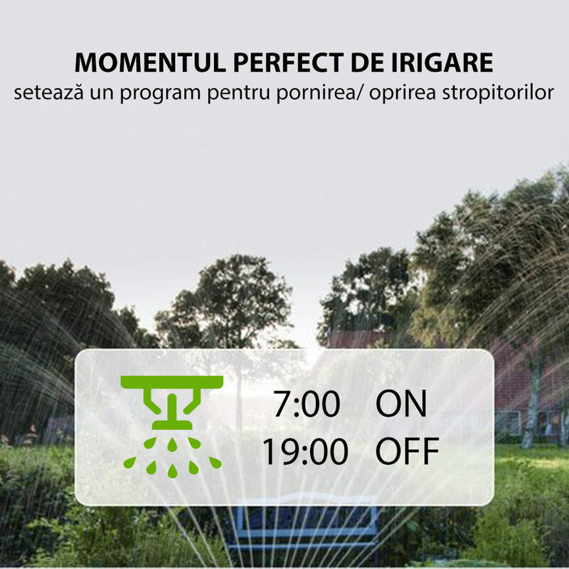 Priza inteligenta smart Wi-Fi Sonoff S55, wireless, waterproof, 16A, alb