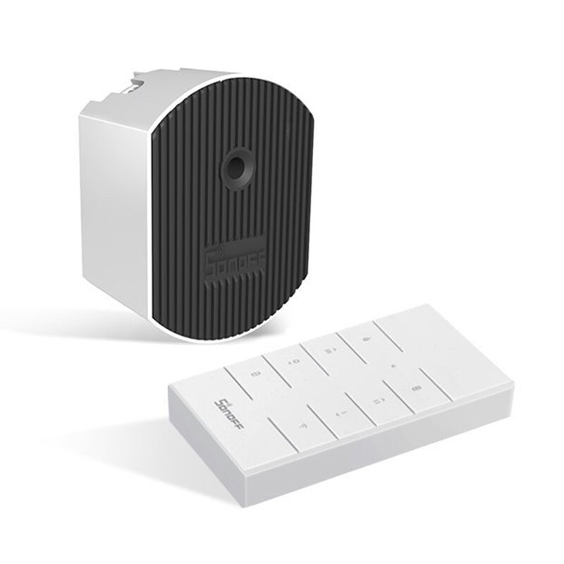 Variator de tensiune Sonoff D1, smart dimmer wifi, RF 433 MHz, 200W, alb
