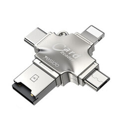 Card reader MicroSD, Adaptor USB, Type-C, Lightning, Micro-USB Yesido GS13