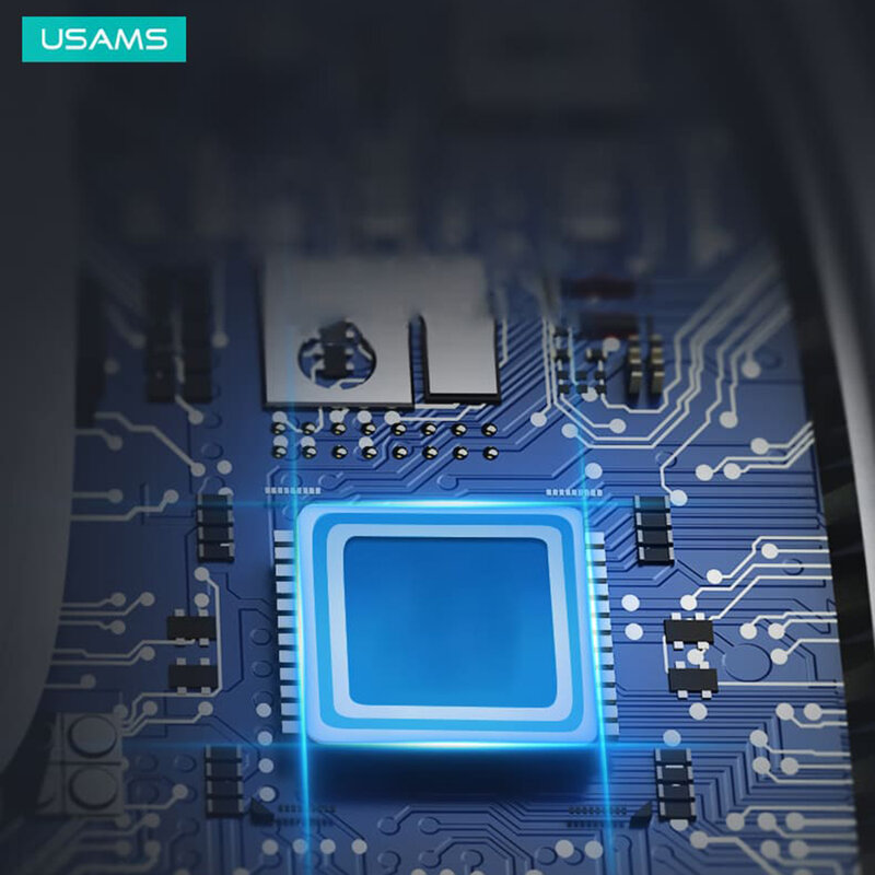 Incarcator wireless Samsung, iPhone 12 Usams, 15W, alb, US-CD153