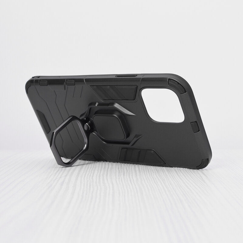 Husa iPhone 11 Pro Techsuit Silicone Shield, Negru
