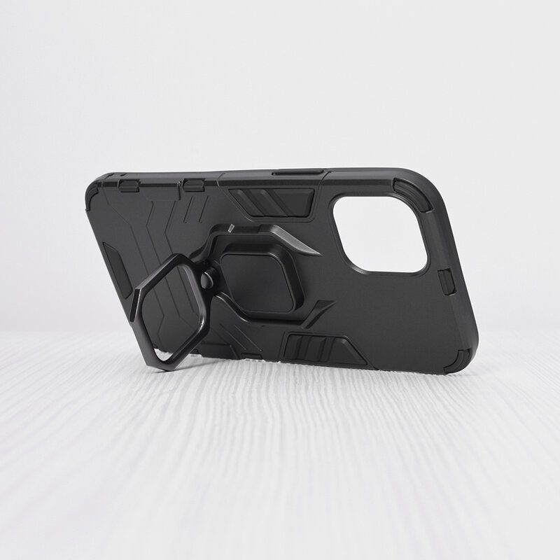 Husa iPhone 12 mini Techsuit Silicone Shield, Negru