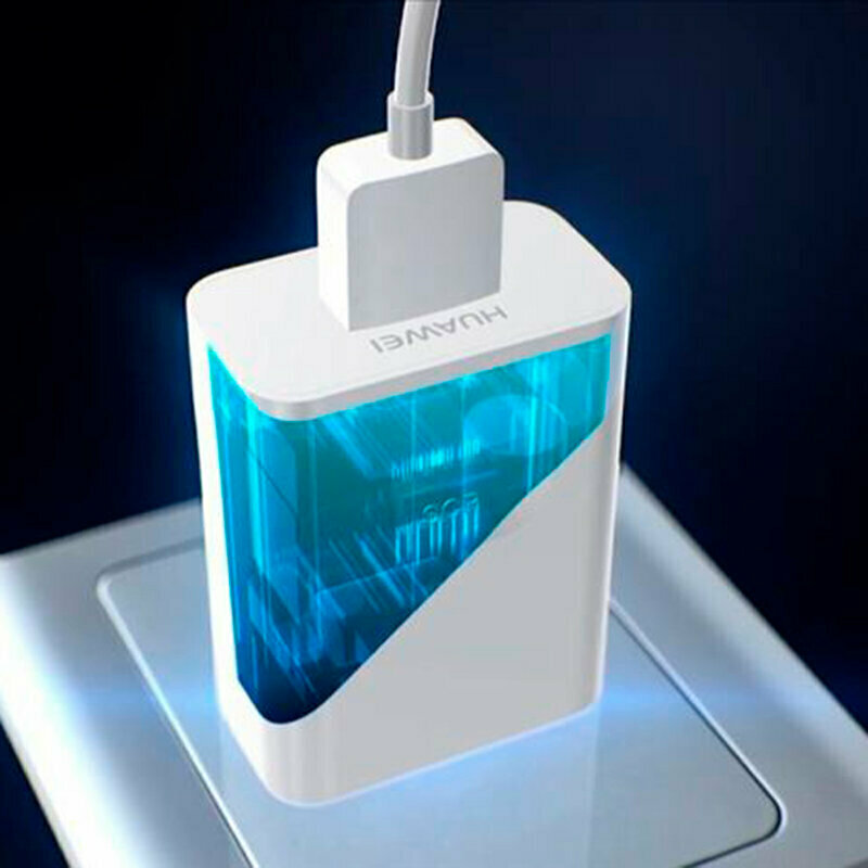  Incarcator priza Huawei original, cablu de date USB la Type-C, 2A, 1m, alb, bulk, HW-090200EH0