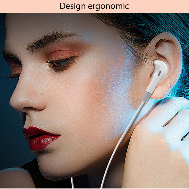 Casti cu fir in-ear Yesido YH30, stereo, microfon, Jack 3.5mm, 1.2m, alb